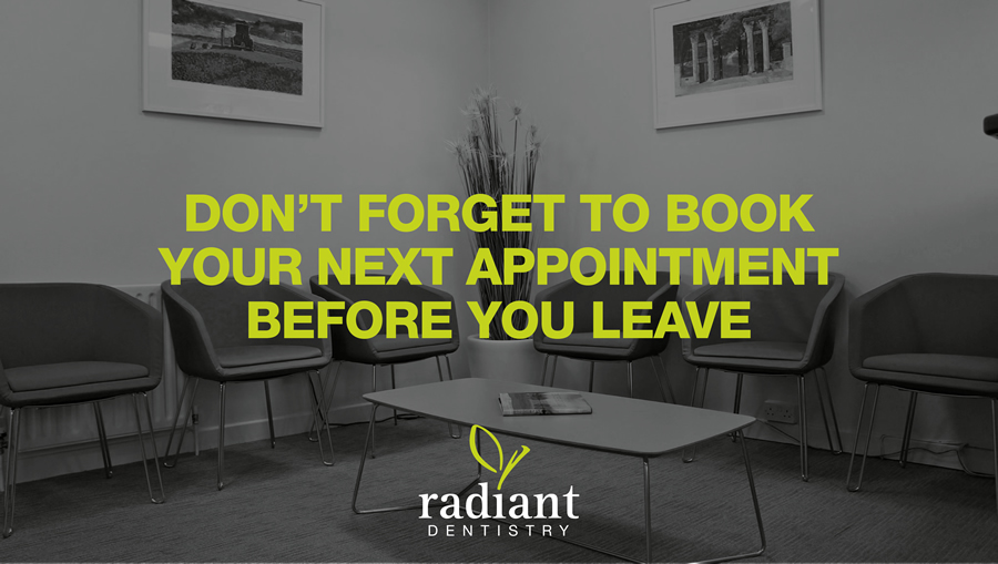 Book your next appointment